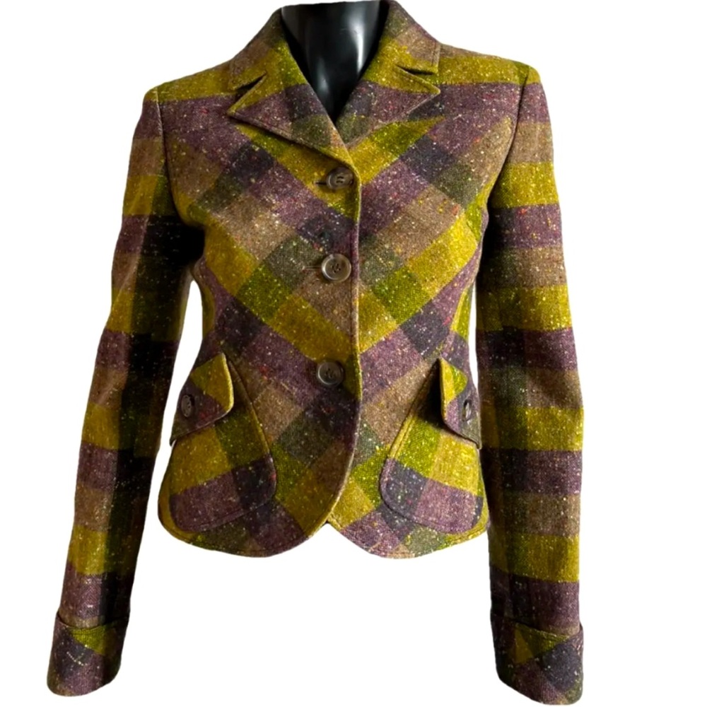 Valentino checkered blazer